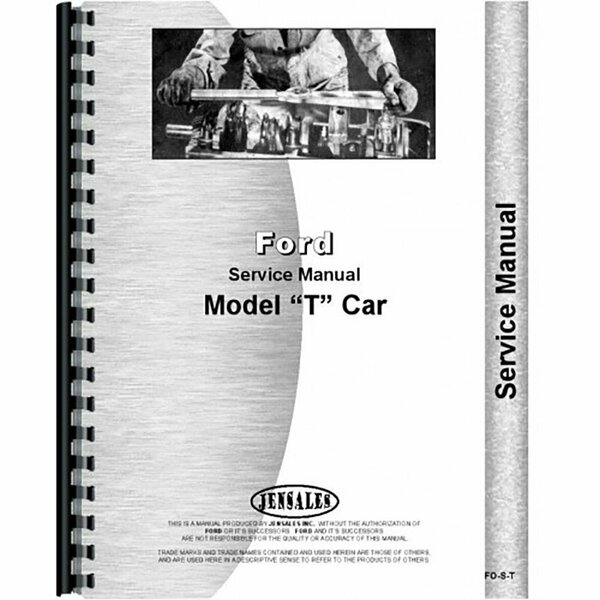 Aftermarket New Service Manual Fits Ford Model T Automobile RAP72202